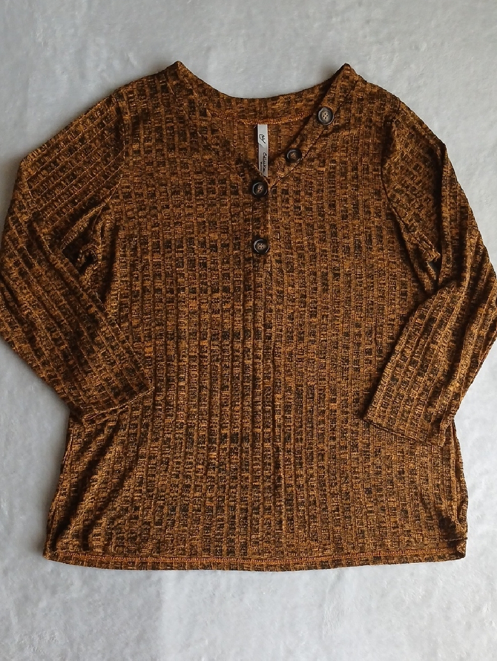 Quarter Sleeve Top Size 1X